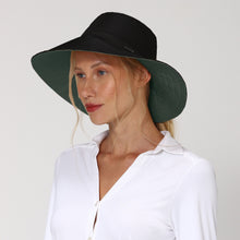 Carica l&#39;immagine nel visualizzatore di Gallery, Image 02: Uv Line Cappello Morbido San Diego Preto Verde Upf50+
