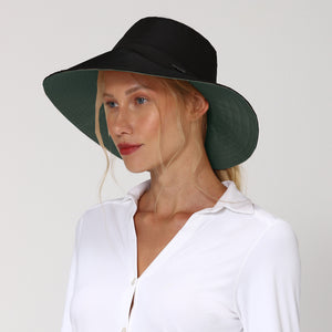 Image 02: Uv Line Cappello Morbido San Diego Preto Verde Upf50+