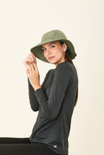 Carica l&#39;immagine nel visualizzatore di Gallery, Image 02: Uv Line Cappello Morbido San Remo Militar Preto Upf50+
