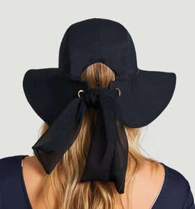 Model Back: Uv Line Cappello Morbido San Remo Preto