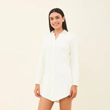 Carica l&#39;immagine nel visualizzatore di Gallery, Image 02: Uv Line Camicia Shirtdress Copenhagen Offwhite Upf50+
