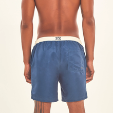 Carica l&#39;immagine nel visualizzatore di Gallery, Model Back: Uv Line Bermuda / Uomo Shorts Boxer Aco Off White Upf50+
