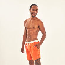 Carica l&#39;immagine nel visualizzatore di Gallery, Image 03: Uv Line Bermuda / Uomo Shorts Boxer Orange Upf50+
