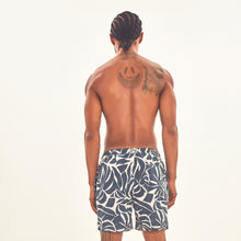Carica l&#39;immagine nel visualizzatore di Gallery, Model Back: Uv Line Bermuda / Uomo Shorts Costela Aco Upf50+
