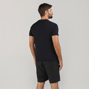 Model Back: Uv Line Top Da Fitness Sport Fit Mas Preto Upf50+