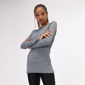 Image 02: Uv Line Top Da Fitness Sport Fit Mescla
