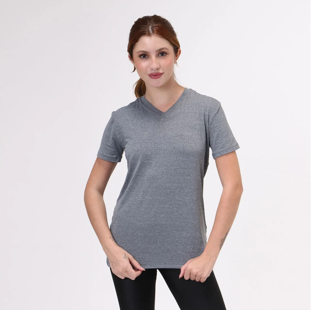 Gallery: Uv Line Top Da Fitness Sport Fit Mescla Fem