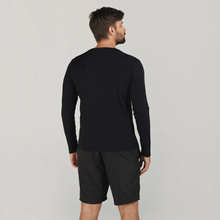 Carica l&#39;immagine nel visualizzatore di Gallery, Model Back: Uv Line Top Da Fitness Sport Fit Ml Preto Msc
