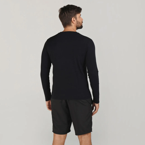 Model Back: Uv Line Top Da Fitness Sport Fit Ml Preto Msc