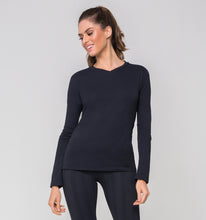 Carica l&#39;immagine nel visualizzatore di Gallery, Image 02: Uv Line Top Da Fitness Sport Fit Preto Fem
