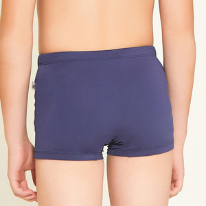 Model Back: Uv Line Costume Ragazzo Sunga Kids F Inf Marinho