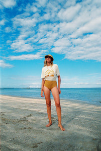 Image 09: Uv Line Top Da Fitness T-Shirt Solar Off White Upf50+