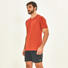 Carica l&#39;immagine nel visualizzatore di Gallery, Image 02: Uv Line Top Da Fitness T-Shirt Sport Fit Ferrugem Upf50+
