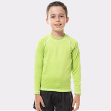 Carica l&#39;immagine nel visualizzatore di Gallery, Kids FPU50+ UV Colors Long Sleeve T-Shirt Apple Green Uv

