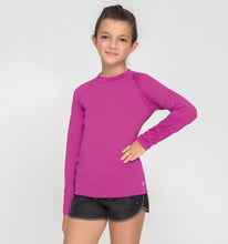 Carica l&#39;immagine nel visualizzatore di Gallery, Kids FPU50+ Uvpro Long Sleeve T-Shirt Pink Uv
