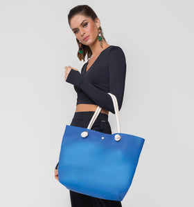 Silicone Bag Bic Azul